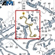 Топливопровод VAG 057130312N