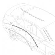 Молдинг крыши правый (хром) Sportback Ауди A5 (F5) 2016-2025 8W88537042ZZ