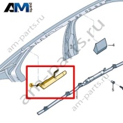 Кронштейн подушки безопасности Volkswagen Jetta VII 2020-2024 17A880586