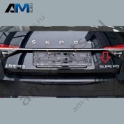 Надпись Superb на крышке багажника хром VAG 3VD853687P2ZZ на Skoda 2019-2026