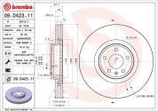 Передние тормозные диски Brembo 09.D423.11 на Audi A5 (F5)