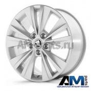 Литой диск колеса 7JX17 ET49 Шкода Суперб 3T0071497F8Z8