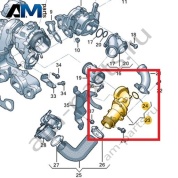 Перепускной клапан VAG 03N145901