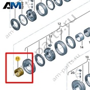 Сепаратор игольчатого подшипника VAG 0C6311213