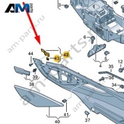 Держатель Audi Q8 e-tron 2024-2024/Audi e-tron 2019-2023 4KL863346
