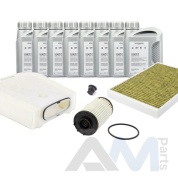 Оригинальный комплект ТО-1/3 для Фольксваген Пассат В8 1.8/3.0TSI (масло LL3 с допуском 504/507)