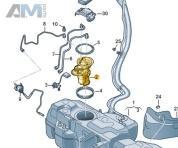 Модуль подачи топлива 4M0919088K Audi Q7 (4M) 2019-2024 3.0TDI (45TDI) 231 л.с.