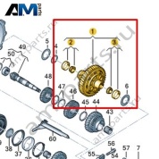 Дифференциал VAG 0DF409021A