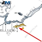 Накладка Audi A8 (D5) 2018-2024 4N0201192B