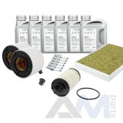 Оригинальный набор для ТО-1/3 Ауди SQ5 масло 0W30 (допуск 502/505)