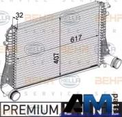 Интеркулер Фольксваген Гольф 6 1.6TDI (105 л.с.) 8ML376746721 Behr-hella