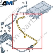 Жгут проводов положительного вывода АКБ Volkswagen id-Buzz 2023-2024 1N3970996P
