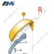 Крышка зеркала правая VAG 3CG857538GRU Volkswagen 2021-2026