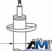 Амортизатор передний Фольксваген Гольф 6 32M74A BOGE