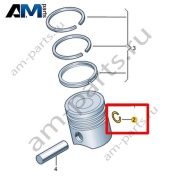 Стопорное кольцо VAG 0XW107351A
