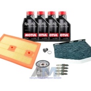 Набор для ТО-2 Volkswagen Scirocco 1.4 TSI 125 л.с. с маслом Motul 5W30