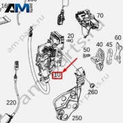 Замок двери передний левый A0997200701 для Mercedes CLS C257