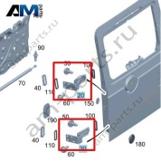 Петля двери багажника Mercedes G-class W465 A4637402101