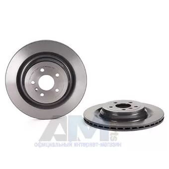Диск тормозной задний BREMBO на Mercedes ML W166 250-350 09.A961.11