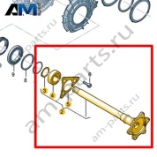Вал с фланцем VAG 0MA409343B