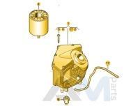 Корпус воздушного фильтра на Audi A4 (B9) 2.0TDI 8W0133837P