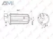 Топливный фильтр погружной LYNX для Audi A5 (8T) 2007-2016 LF-1079M