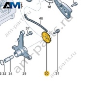 Звездочка цепи VAG 057109570A