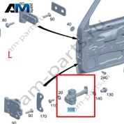 Ограничитель двери водителя Mercedes G-class W465 A4657205300