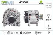Генератор 140А (439664) VALEO для Audi A3 (8P) 2003-2012