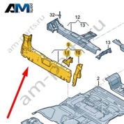 Траверса Audi Q8 e-tron 2024-2024/Audi e-tron 2019-2023 4KE803131