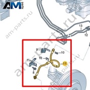 Тормозной шланг Volkswagen id3 2020-2024 1EA611701B