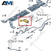 Крышка короба для проводов Volkswagen id3 2020-2024 1EA971783A