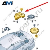 Сабвуфер Audi A6 (C8) 2019-2024 4K0035914