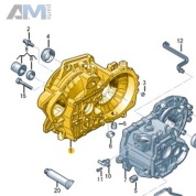 Картер сцепления VAG 02R301107G