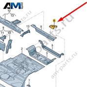 Угловой усилитель Audi Q8 e-tron 2024-2024/Audi e-tron 2019-2023 4KE802750
