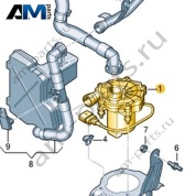 Насос вторичного воздуха с сильфоном VAG 06L959231