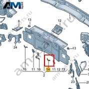 Кронштейн Volkswagen id4/id5 2021-2024 11A813269