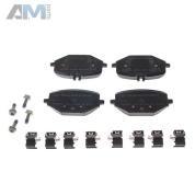 Задние тормозные колодки A0004204002 на Mercedes GLE-Coupe C167 63s AMG