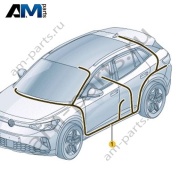 Жгут проводов для салона Volkswagen id4/id5 2021-2024 11A971001