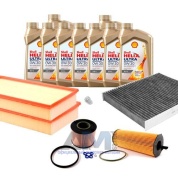 Комплект фильтров для ТО-2/4 Audi Q7 4.2 TDI с маслом Shell 0W30