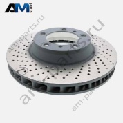 Передний левый тормозной диск 330х28 Porsche Boxster 2016-2025 IV 718 (812) 9P1615301A