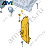 Стеклоподъемник без электродвигателя задний правый Volkswagen T-Roc 2018-2024 2GA839462G