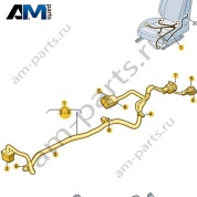 Жгут проводов подушки сиденья Volkswagen T-Roc Cabrio 2020-2024 2GR971391