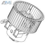 Вентилятор отопителя салона (AB114000P) MAHLE/KNECHT Audi A4 (B8) 2012-2014