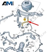 Дренажный шланг Audi A6 (C8) 2019-2024 4K1121123A