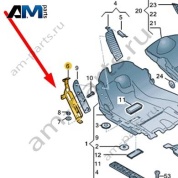 Держатель опоры Audi A8 (D4) 2014-2017 4H6864775A