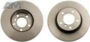 Передние тормозные диски 300X22 (DF6143S) TRW на BMW 3 Серии 2012-2015 318dX