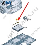 Антенный кабель Audi A6 (C8) 2019-2024 4K0035498