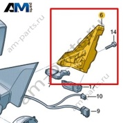 Шумоизоляция Volkswagen T-Roc 2018-2024 2GA857934B