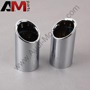 Комплект накладок труб заднего глушителя Audi A4 (B8) 8K0071761